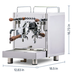 Bezzera Duo DE Espresso Machine dimensions