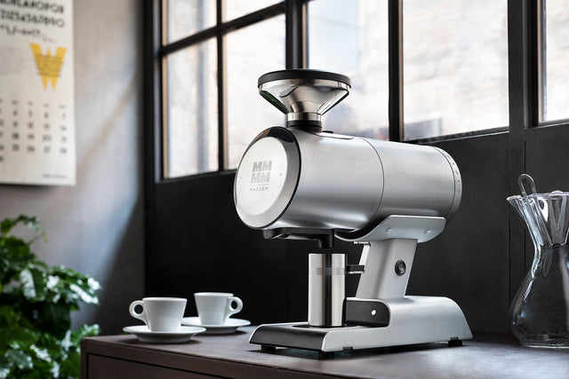 Mazzer Philos Single Dose Coffee Grinder, knockout, Clive Coffee