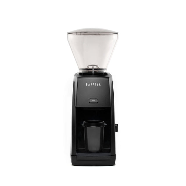 Baratza Encore ESP, Black, Espresso Grinder, front view,  from Clive Coffee, knockout