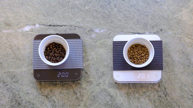 Online Coffee School, Intro to Espresso, Acaia Pearl Scale by Clive Coffee - lifestyle