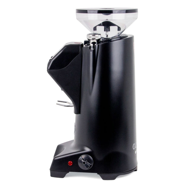 Eureka Olympus 75E High Speed Espresso Grinder, Clive Coffee side view - Knockout