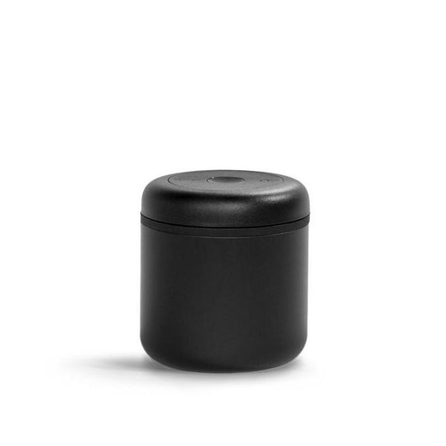 Fellow Atmos Vacuum Sealed Coffee Canister matte black 0.7L from Clive Coffee - Knockout
