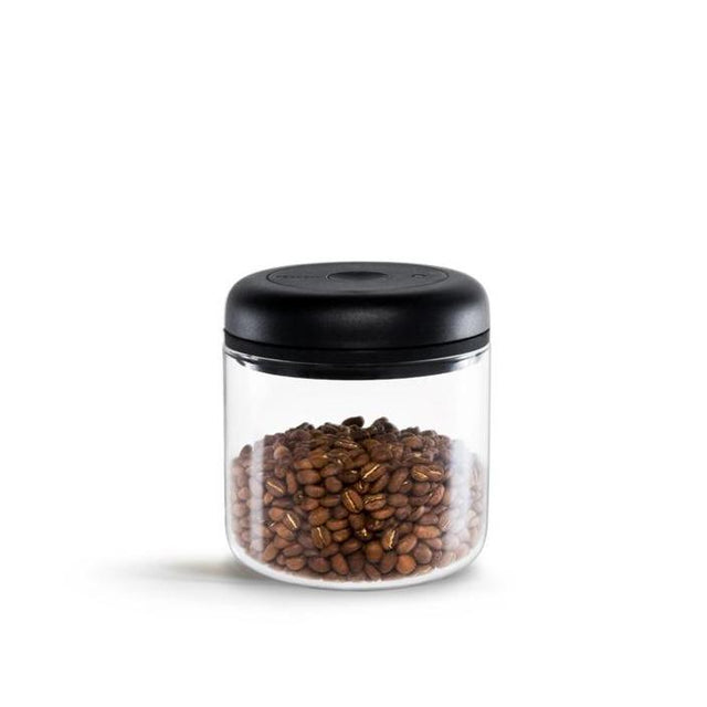 Fellow Atmos Vacuum Sealed Coffee Canister clear glass 0.7L from Clive Coffee - Knockout