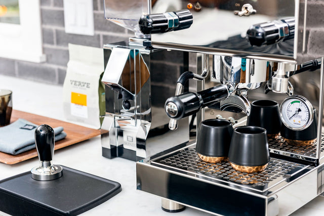 Fellow Junior 2.3 oz. Cups with Profitec Pro 300 from Clive Coffee, black - Lifestyle