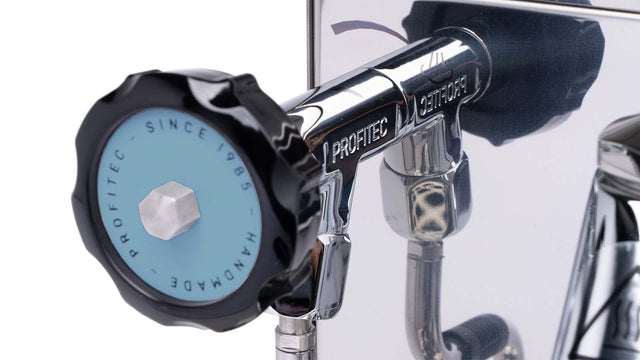 Profitec Pro 400 Espresso Machine with Flow Control from Clive Coffee detail knockout