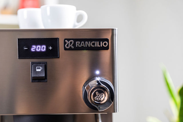Ancap Verona Espresso Cup on Rancilio Silvia Pro espresso machine, Clive Coffee - Lifestyle