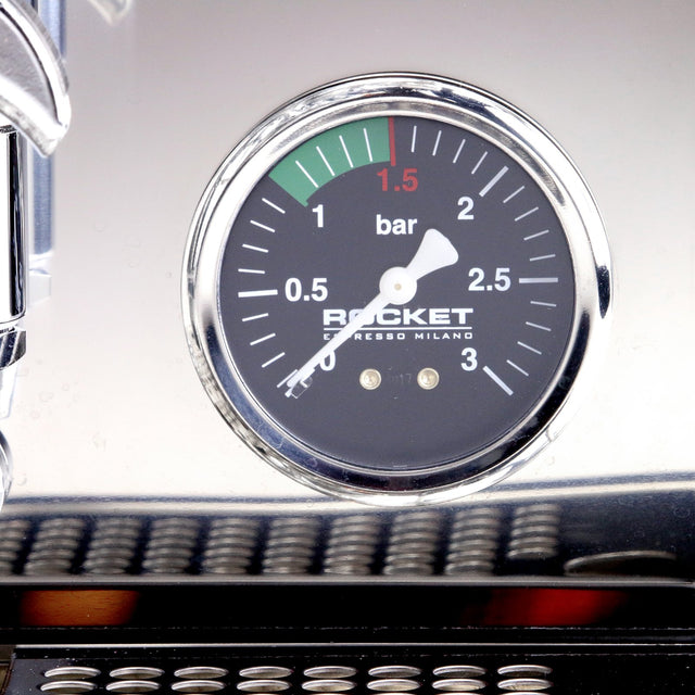 Rocket Appartamento Espresso Machine steam pressure gauge, Clive Coffee - Knockout
