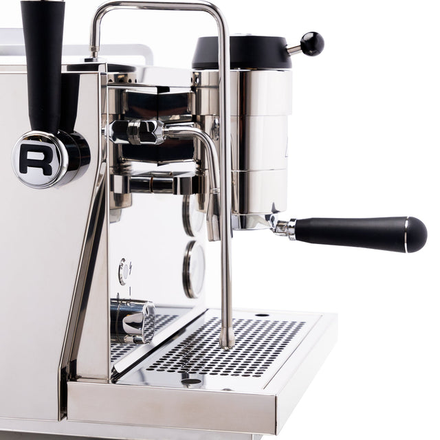 Rocket R Nine One Espresso Machine, side view, Clive Coffee, knockout, large