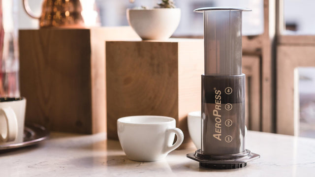 AeroPress Coffee Maker, Clive Coffee - Lifestyle