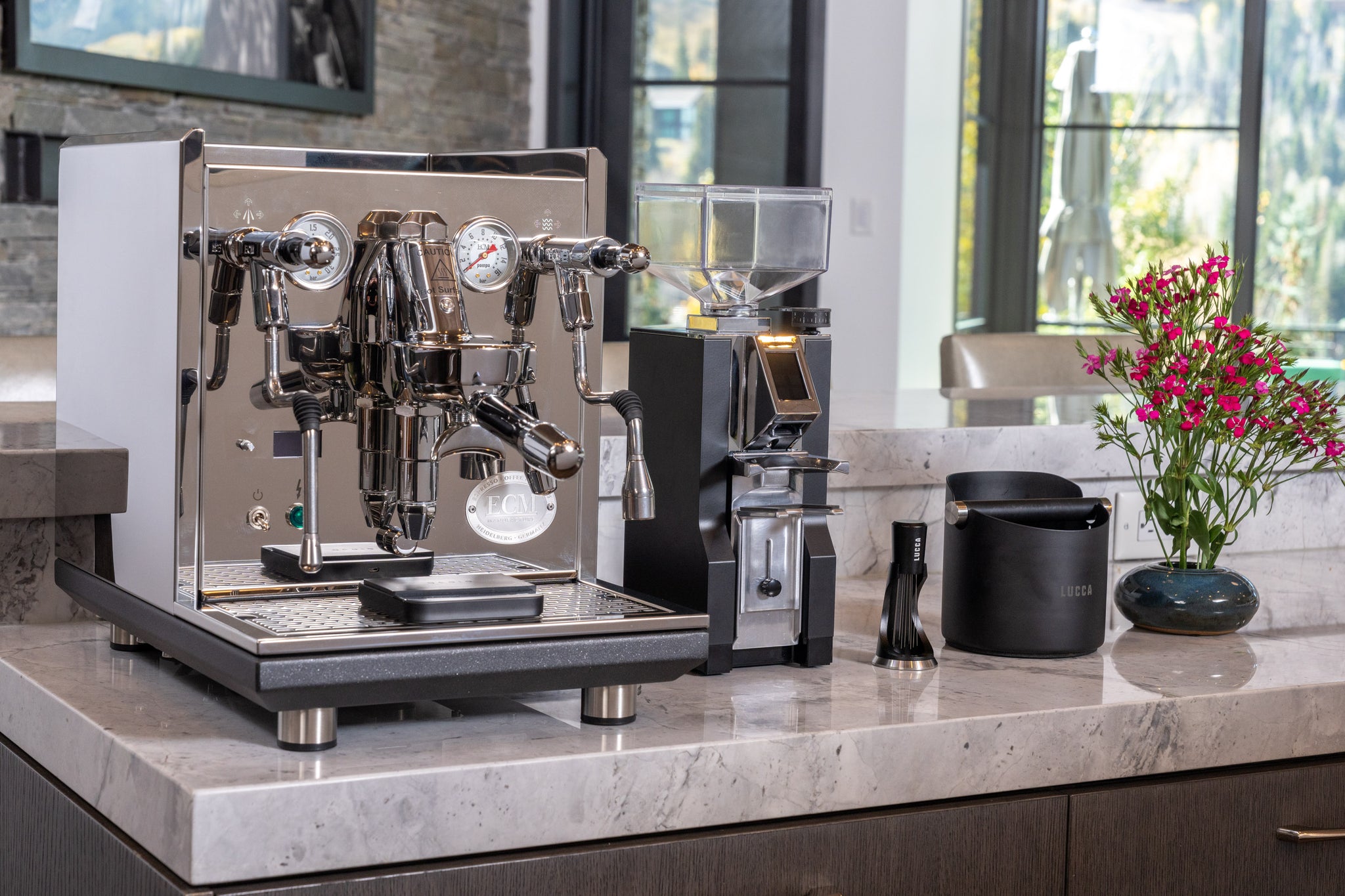 ECM Synchronika II Espresso Machine Overview