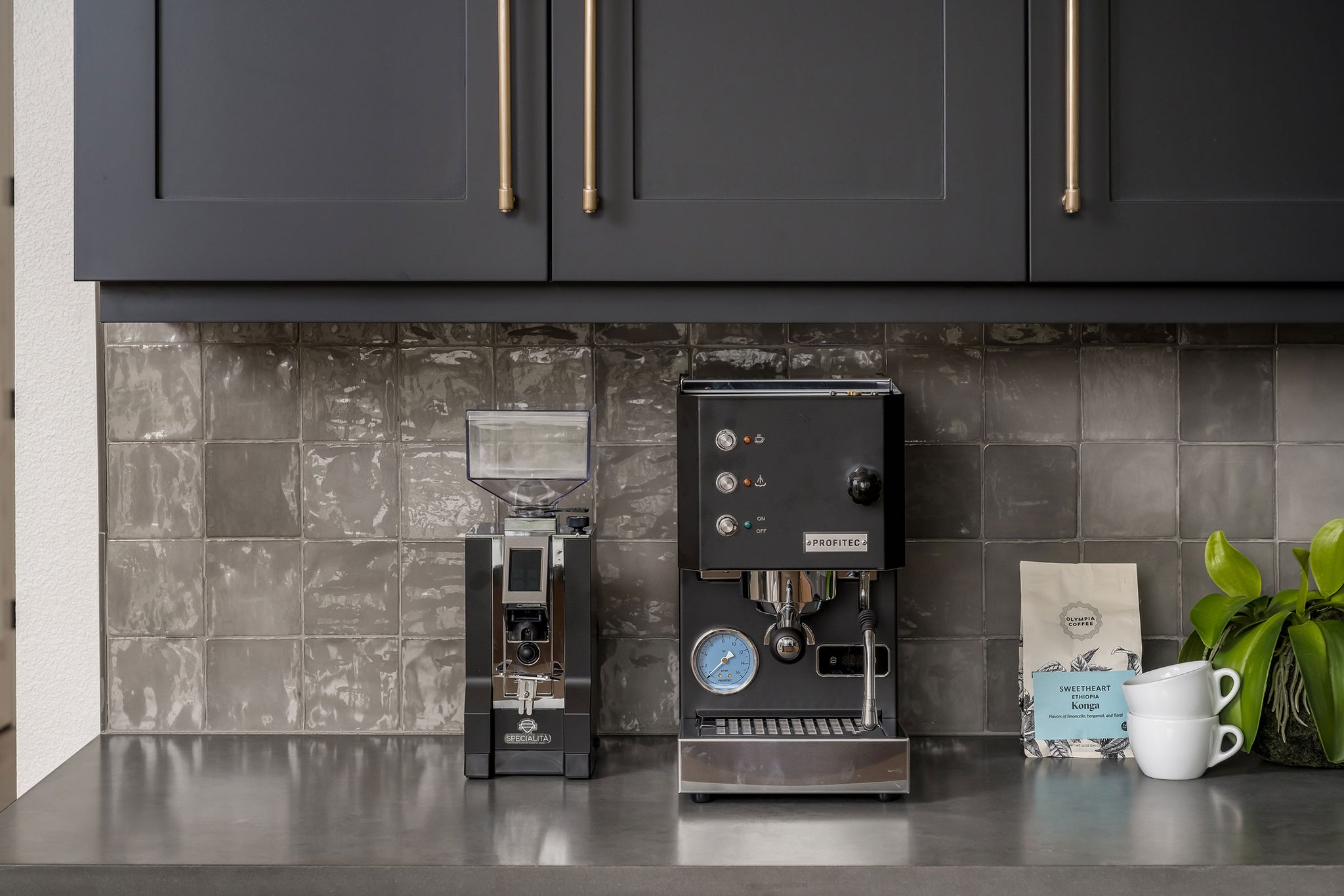 Profitec GO Espresso Machine, from Clive Coffee, lifestyle