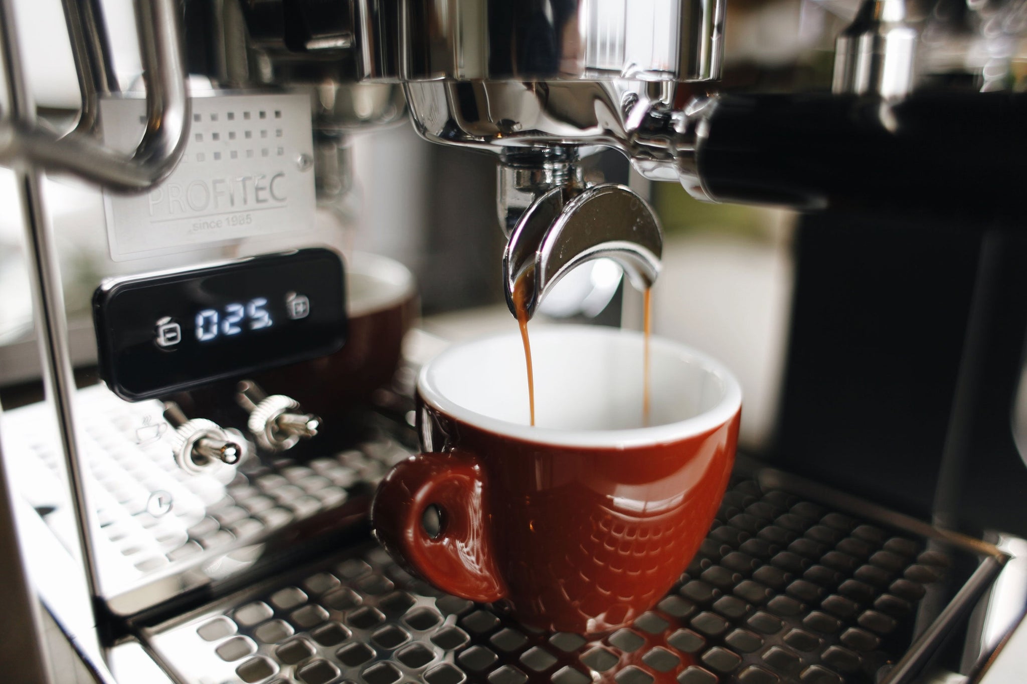 Shot Timer, Espresso Machine, Clive Coffee, lifestyle