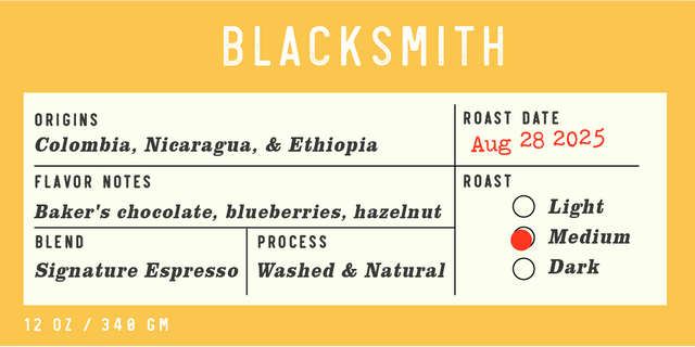 Blacksmith | Espresso Blend