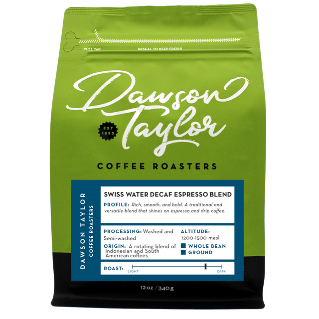 Swiss Water Decaf Espresso Blend