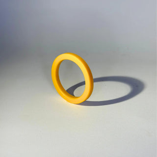 Yellow silicone gasket ring for E61 espresso group head