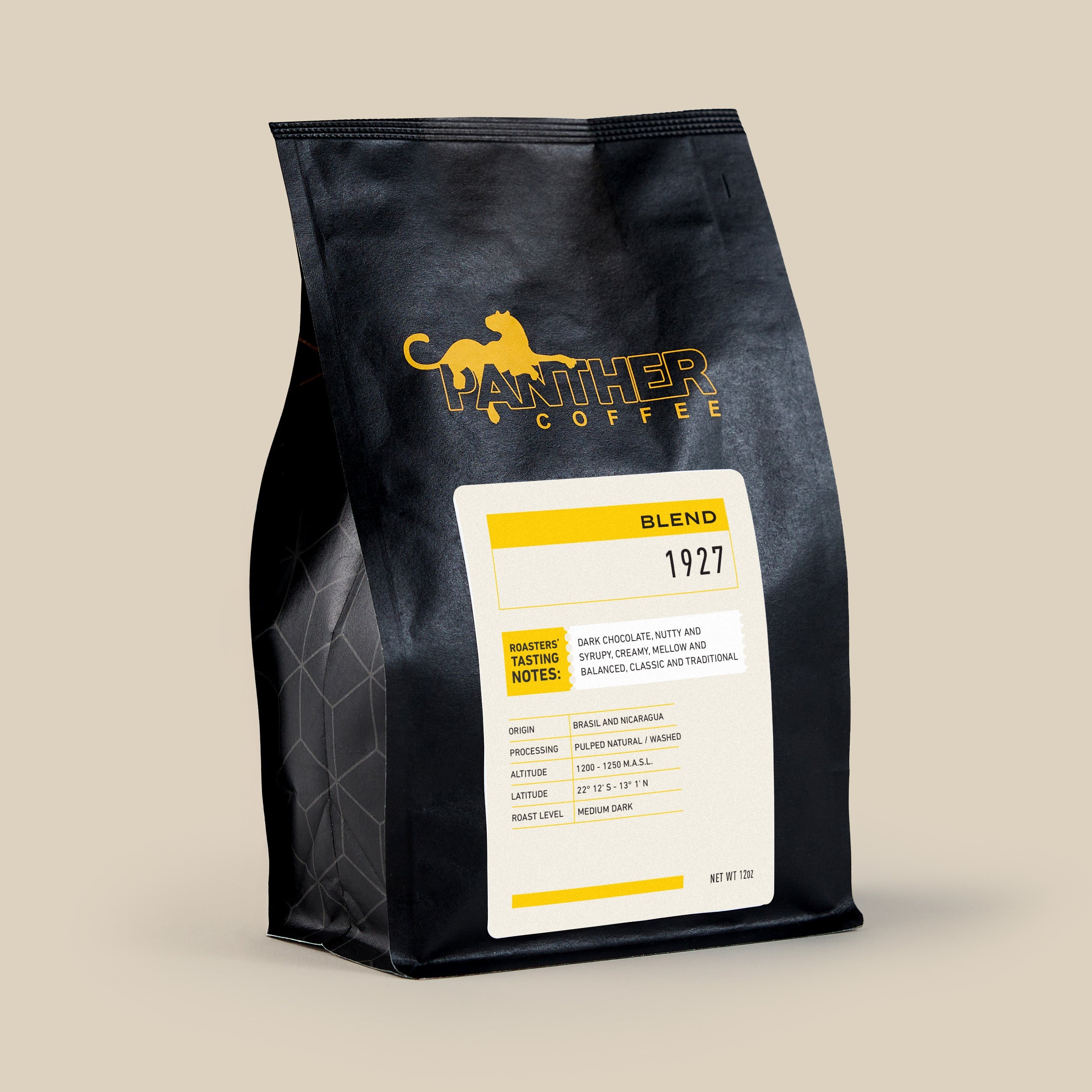 コービー35 1927 Panther Coffee Blend | Italian Espresso Style | Clive Coffee