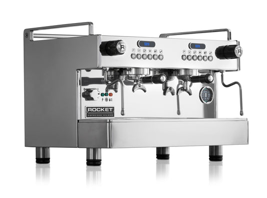 Rocket Boxer Timer Evo Commercial Espresso Machine - 2 Group