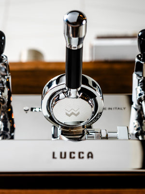 Get a free WEBER Unibasket with 58mm LUCCA Machines