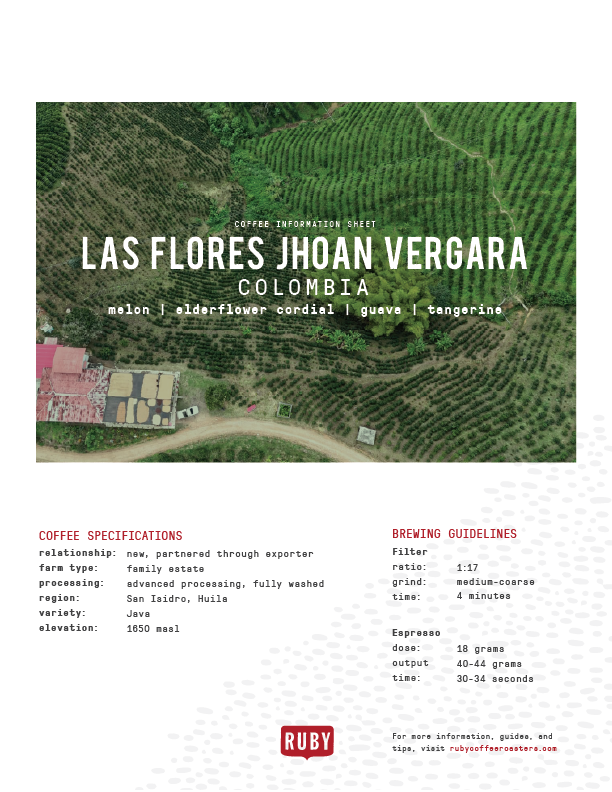 Colombia Las Flores Jhoan Vergara