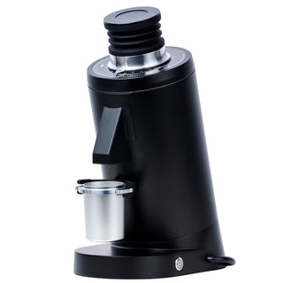 Top portion of Open Box DF83 single dose coffee grinder showing the dial and rubber bellows