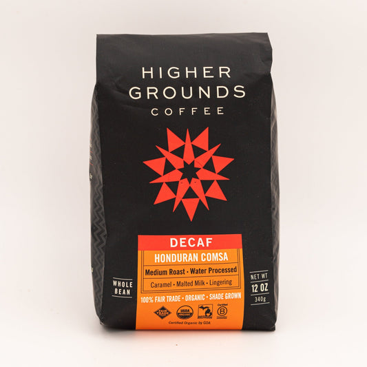 Decaf Medium Roast by Higher Grounds Coffee