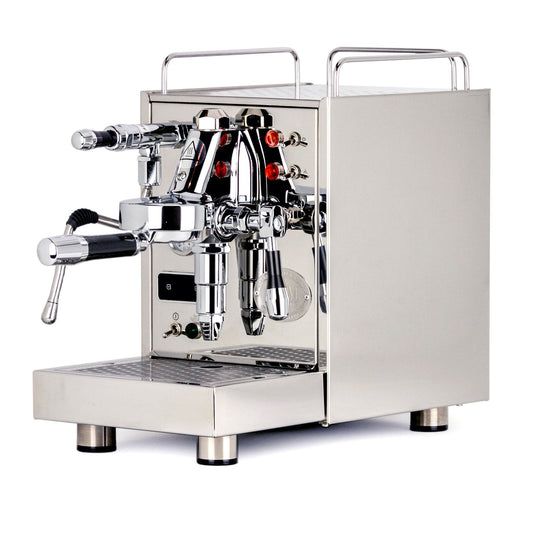 Open Box ECM Classika PID espresso machine chrome finish with front group head and portafilter