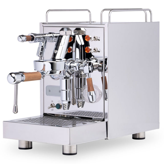 ECM Classika espresso machine with walnut (Classika w/ Walnut)