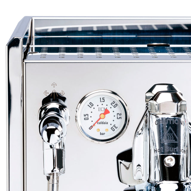 ECM Synchronika II, From Clive Coffee, Knockout, Detail, Bar Pressure Gauge