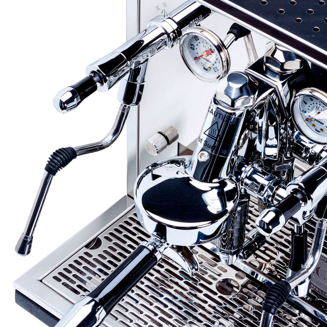 ECM Synchronika II, From Clive Coffee, Knockout, Top Detail, Grouphead