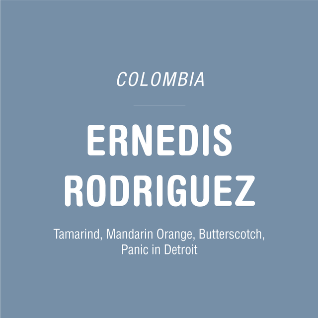 Colombia Ernedis Rodriguez Field Blend