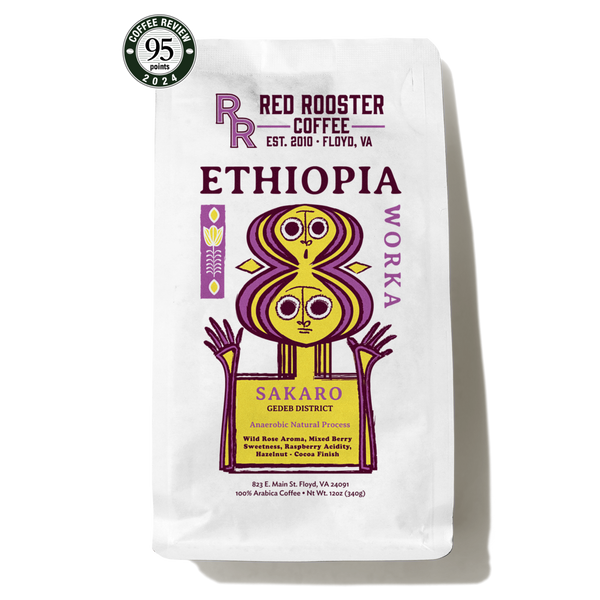 Ethiopia Worka Sakaro Anaerobic Natural | Red Rooster | Clive Coffee