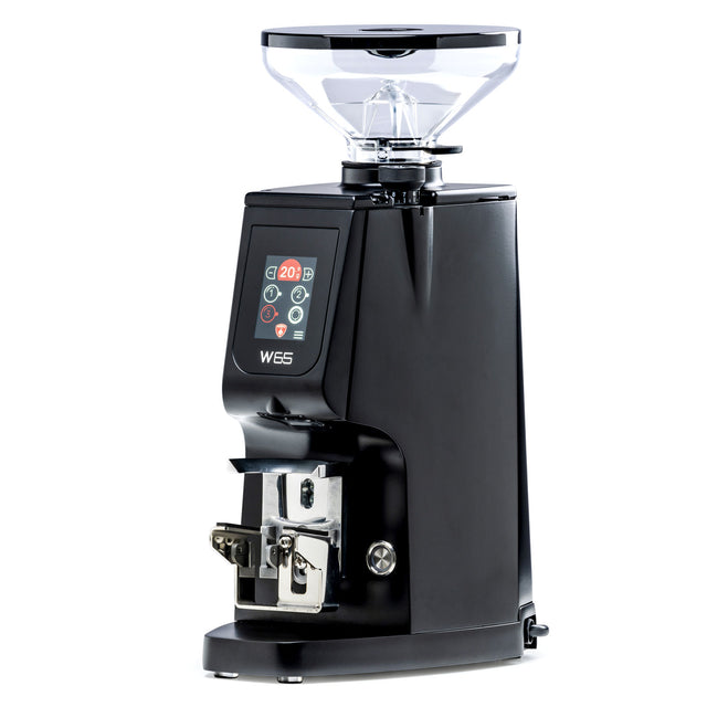 Eureka Atom W65 Espresso Grinder in black by Clive Coffee - knockout