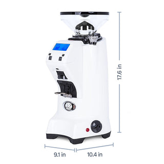 Eureka Zenith 65E Espresso Grinder dimensions knockout