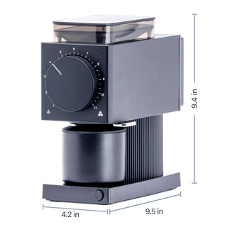 Fellow Ode Brew Grinder dimensions knockout