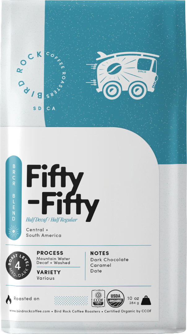 Fifty-Fifty Half Caff Blend