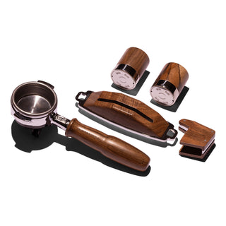 La Marzocco Linea Mini Wood Customization Kit, Maple, from Clive Coffee, knockout, (Walnut)