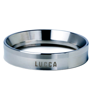 Inner rim of chrome LUCCA dosing funnel