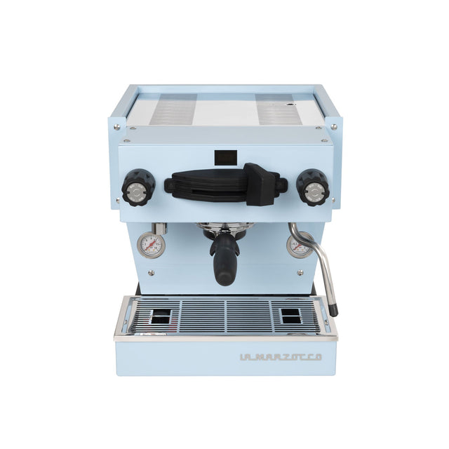 2024, Linea Mini Espresso Machine, Blue, from Clive Coffee, knockout