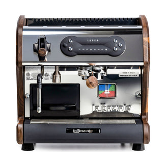 Walnut wood steam knob replacement for LUCCA A53 Mini or Vivaldi Mini II espresso machines.