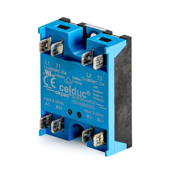 GGLABS Ssr1/A - Doppio 8A 120/240V AC Relè a Stato Solido