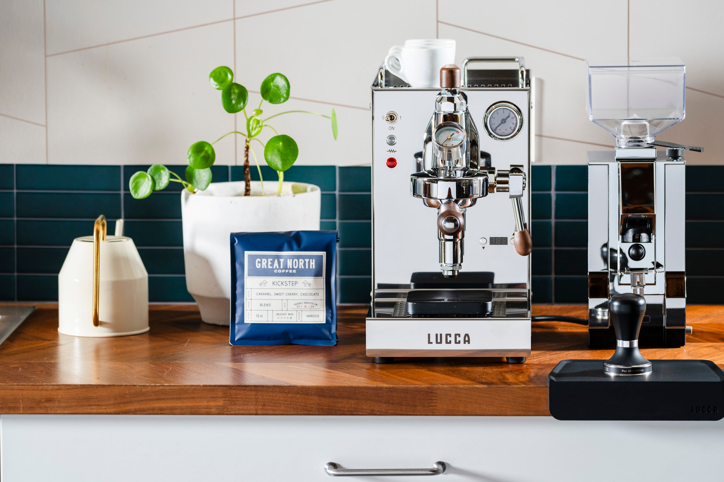 LUCCA Solo Espresso Machine with Flow Control – Clive Coffee