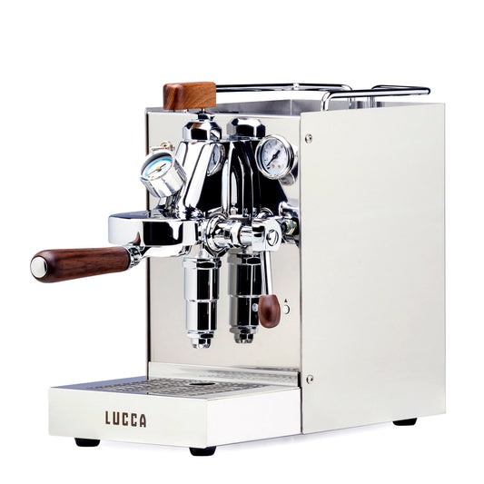 LUCCA Solo Espresso Machine with Flow Control