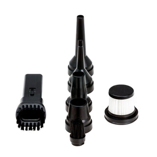 LUCCA Coffee Vacuum, mozzle attachments and filter, Clive Coffee, knockout
