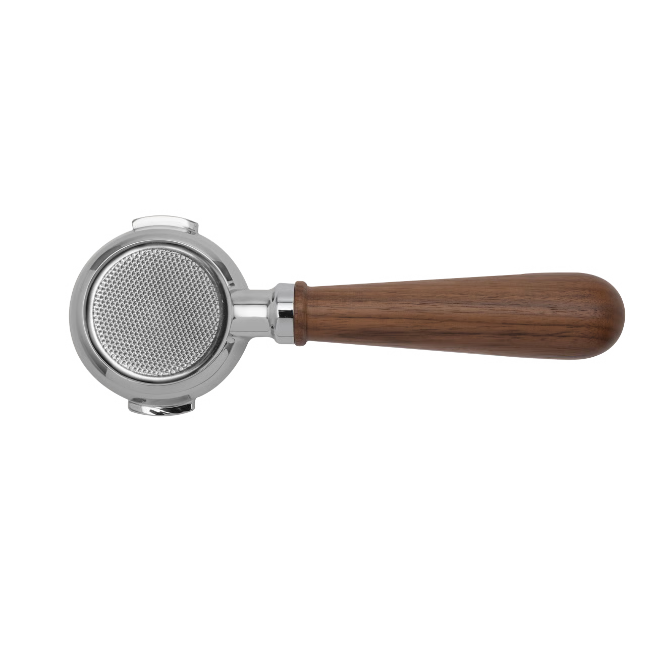 Lelit Walnut Bottomless Portafilter | 58mm | Clive Coffee
