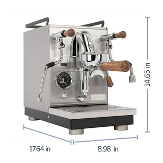 Profitec JUMP Dimensions Image, from Clive Coffee