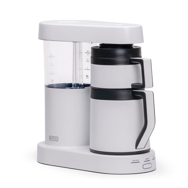 Ratio Six Coffee Maker Series 2, White, from Clive Coffee