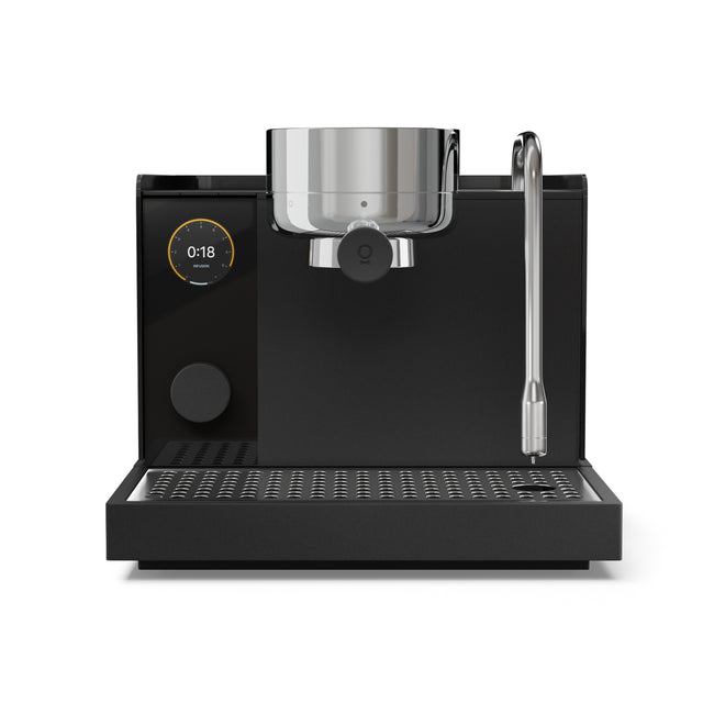 Fellow Espresso Series 1, Espresso Machine, knockout, front, Clive Coffee