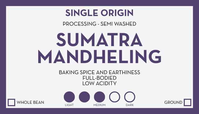 Sumatra Mandheling