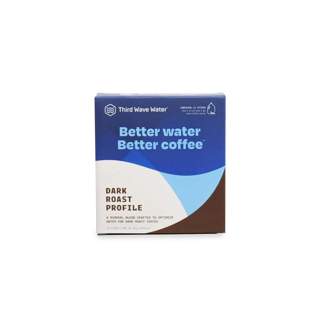 Third Wave Water Packets, 12 count, Classic Dark Roast, from Clive Coffee, knockout