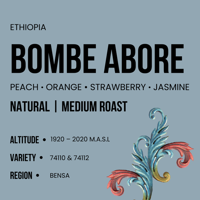Ethiopia Bombe Abore - Medium Roast